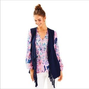NWT Lilly Pulitzer Andella Sweater Vest size S